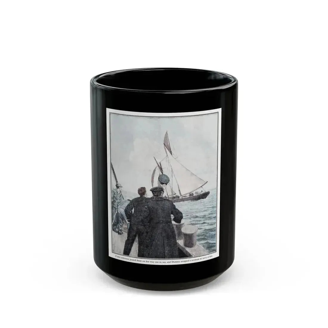 Efficiency, American Boy, April 1926 - Black Coffee Mug 15oz - Go Mug Yourself