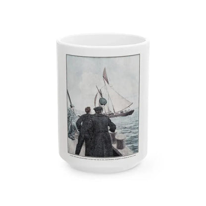 Efficiency, American Boy, April 1926 - White Coffee Mug 15oz - Go Mug Yourself