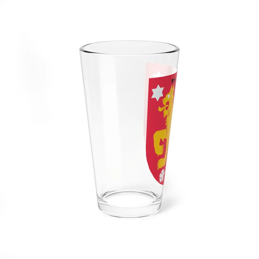 Egentliga Tavastlands vapen (Finland) (Coat of Arms) Pint Glass 16oz - Go Mug Yourself
