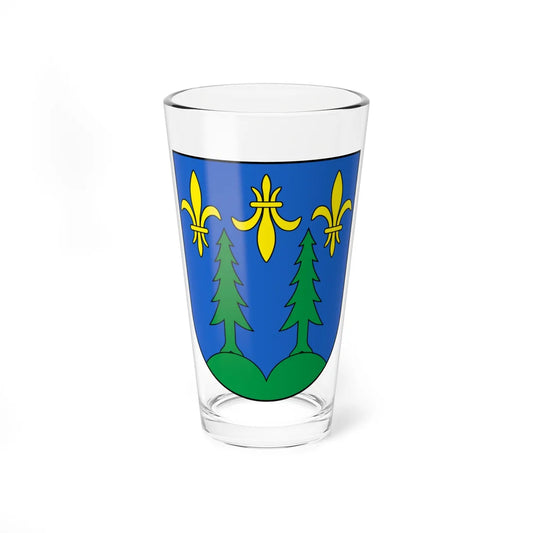 Egerkingen-blazon (Switzerland) (Coat of Arms) Pint Glass 16oz 16oz - Go Mug Yourself
