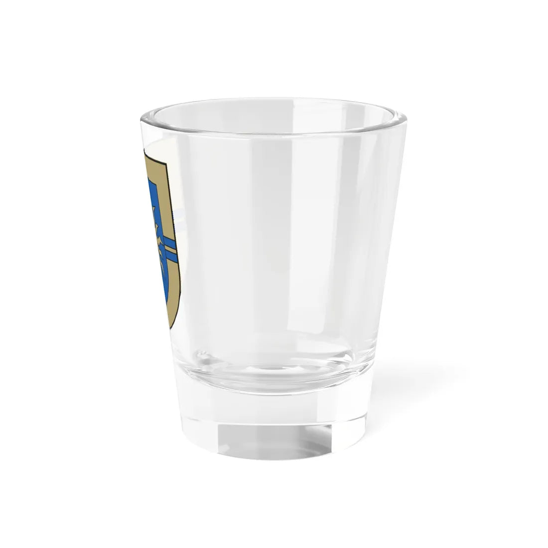 Ķeguma novads COA (Latvia) (Coat of Arms) Shot Glass 1.5oz - Go Mug Yourself