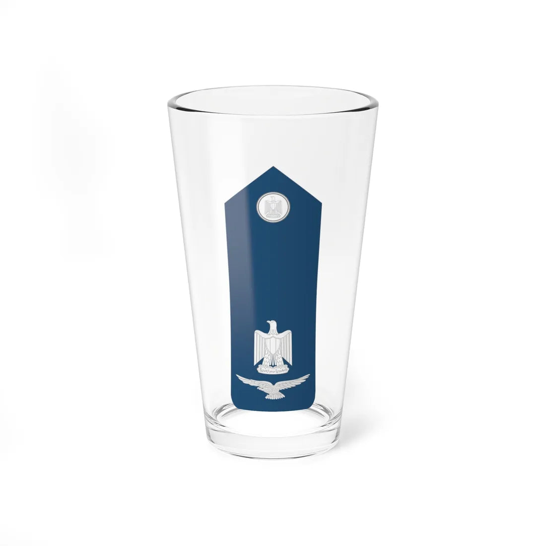 Egypt Air Force   OF03 (Egypt) (Military Rank) Pint Glass 16oz 16oz - Go Mug Yourself