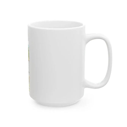 Egypt's Nile Valley- The North (1995) (Map) White Coffee Mug - Go Mug Yourself