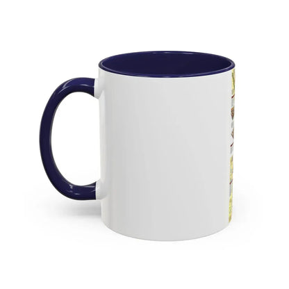 Egypt's Nile Valley- The South (1995) (Map) Accent Coffee Mug - Go Mug Yourself