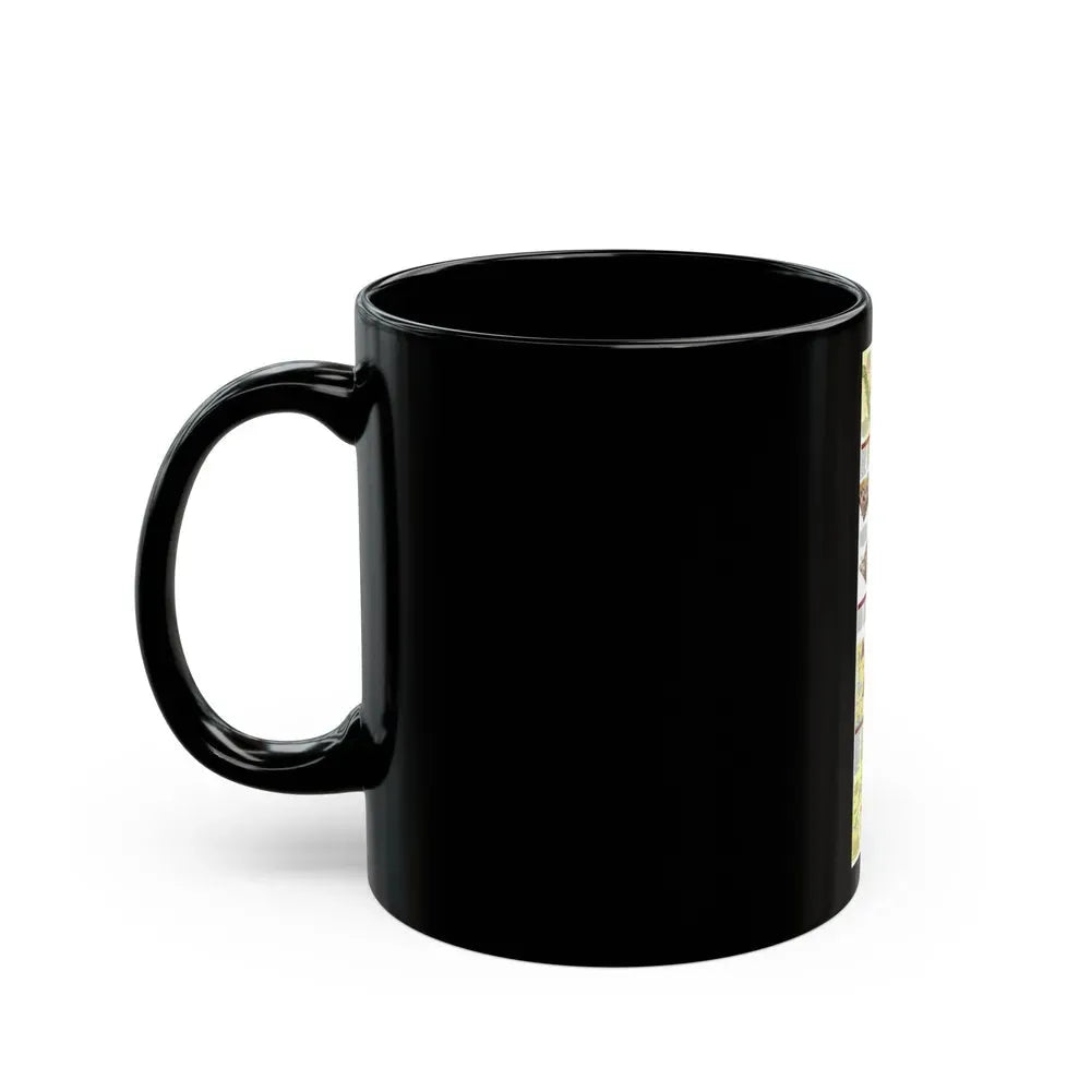 Egypt's Nile Valley- The South (1995) (Map) Black Coffee Mug - Go Mug Yourself