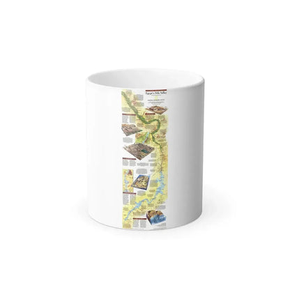 Egypt's Nile Valley- The South (1995) (Map) Color Changing Mug 11oz Default Title - Go Mug Yourself