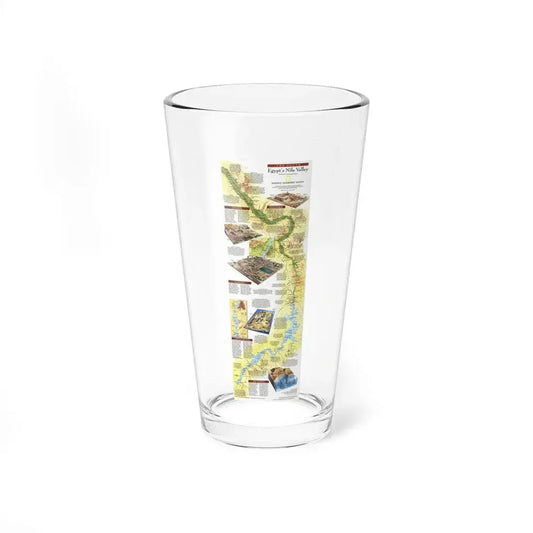Egypt's Nile Valley- The South (1995) (Map) Pint Glass 16oz 16oz - Go Mug Yourself