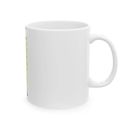 Egypt's Nile Valley- The South (1995) (Map) White Coffee Mug - Go Mug Yourself