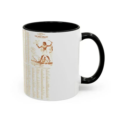 Egypt - Your Introduction to Ancient (1965) (Map) Accent Coffee Mug - Go Mug Yourself