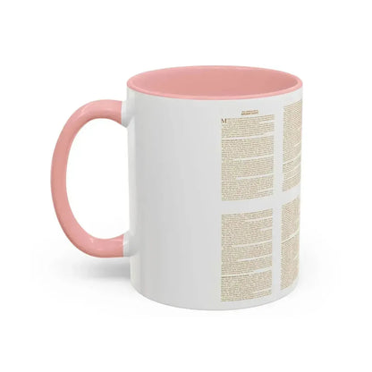 Egypt - Your Introduction to Ancient (1965) (Map) Accent Coffee Mug - Go Mug Yourself