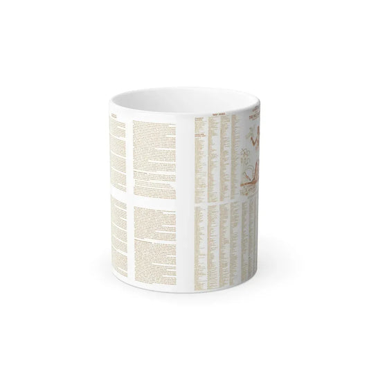 Egypt - Your Introduction to Ancient (1965) (Map) Color Changing Mug 11oz Default Title - Go Mug Yourself