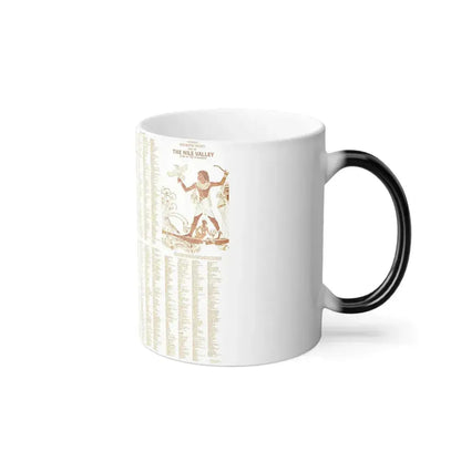 Egypt - Your Introduction to Ancient (1965) (Map) Color Changing Mug 11oz - Go Mug Yourself