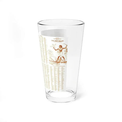 Egypt - Your Introduction to Ancient (1965) (Map) Pint Glass 16oz - Go Mug Yourself