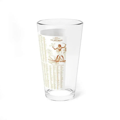 Egypt - Your Introduction to Ancient (1965) (Map) Pint Glass 16oz - Go Mug Yourself