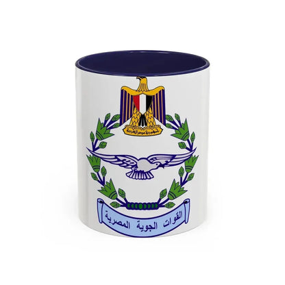 Egyptian Air Force - Accent Coffee Mug 11oz Navy - Go Mug Yourself