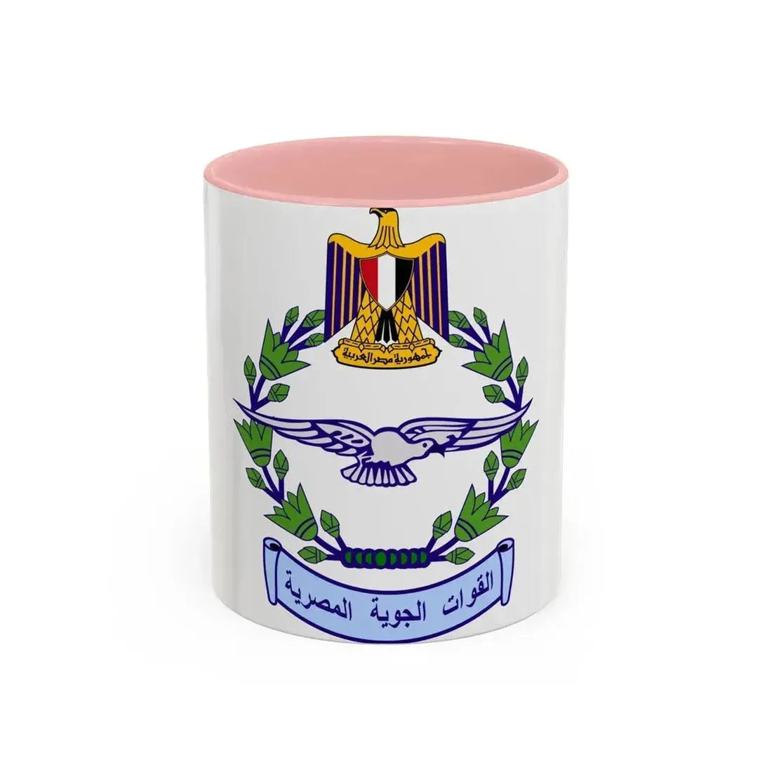 Egyptian Air Force - Accent Coffee Mug 11oz Pink - Go Mug Yourself