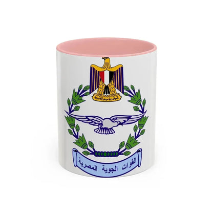 Egyptian Air Force - Accent Coffee Mug 11oz Pink - Go Mug Yourself