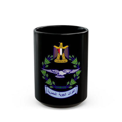 Egyptian Air Force - Black Coffee Mug-11oz-Go Mug Yourself