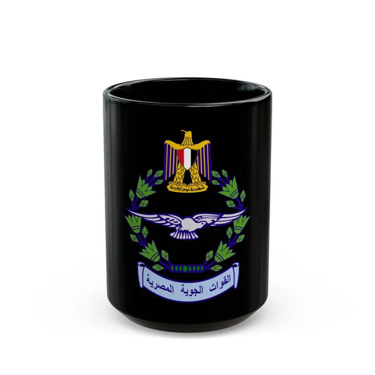 Egyptian Air Force - Black Coffee Mug-11oz-Go Mug Yourself