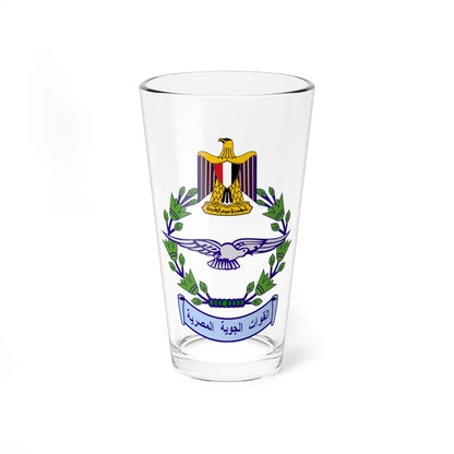 Egyptian Air Force emblem (Egypt) (Coat of Arms) Pint Glass 16oz 16oz - Go Mug Yourself
