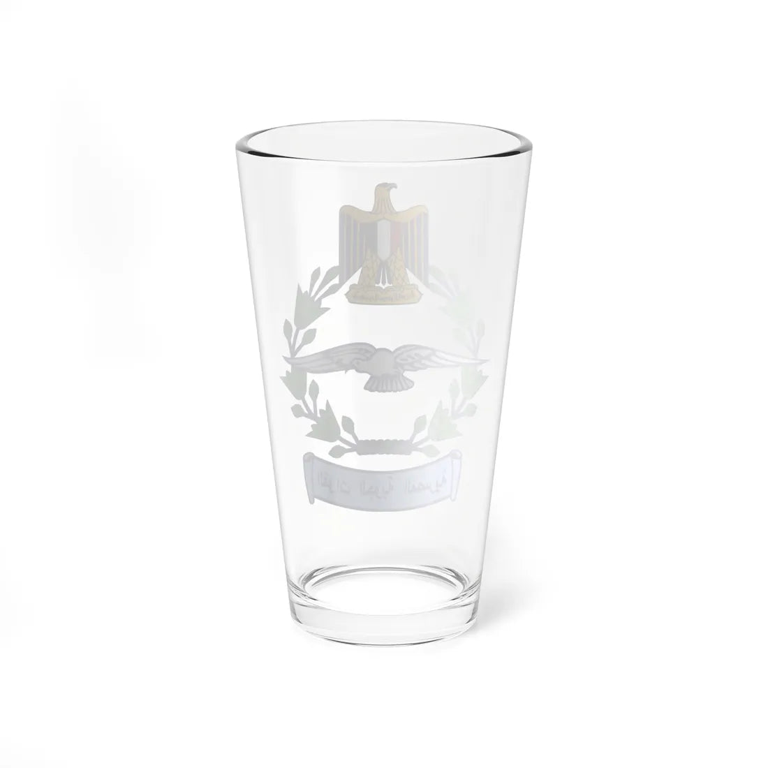 Egyptian Air Force emblem (Egypt) (Coat of Arms) Pint Glass 16oz - Go Mug Yourself