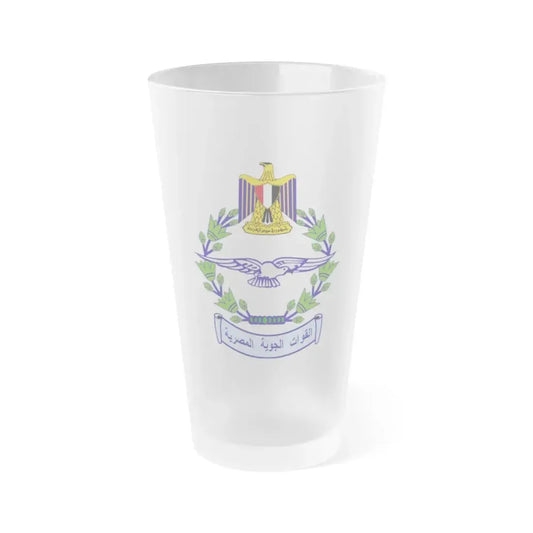 Egyptian Air Force - Frosted Pint Glass 16oz Default Title - Go Mug Yourself