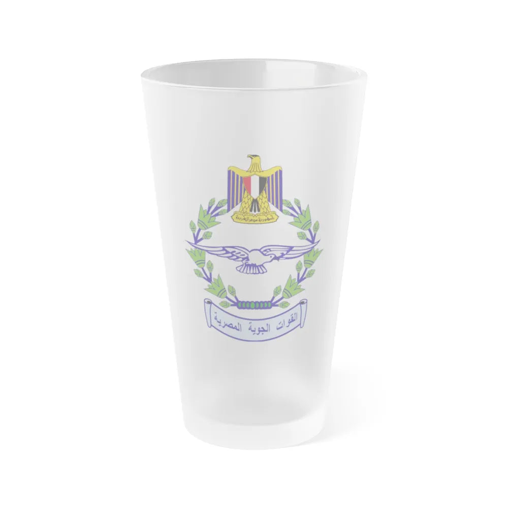 Egyptian Air Force - Frosted Pint Glass 16oz-Go Mug Yourself