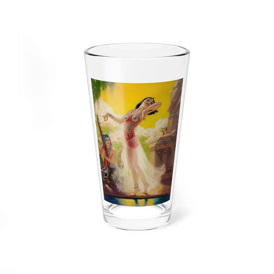 Egyptian Dancer - Pint Glass 16oz 16oz - Go Mug Yourself
