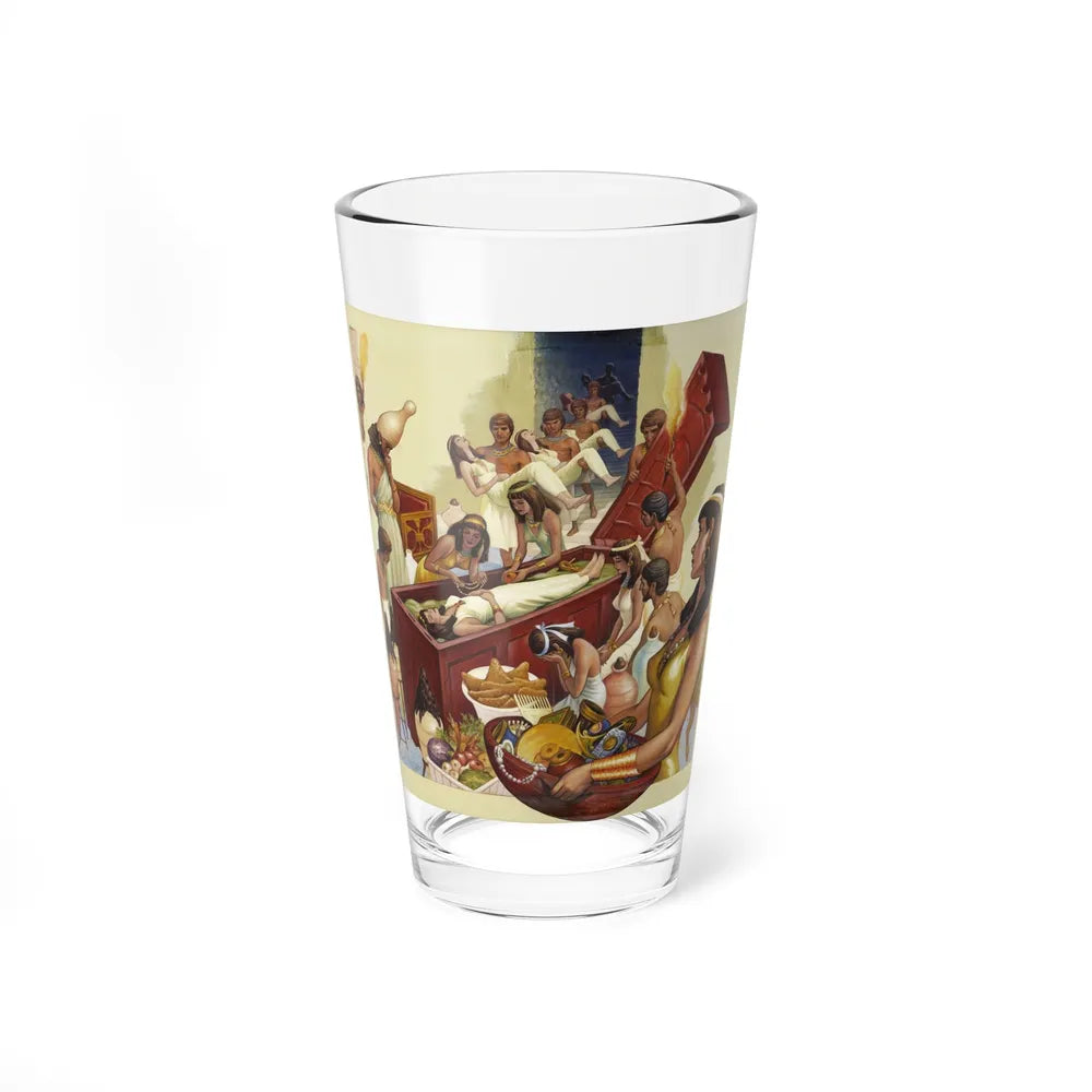 Egyptian Funeral, American Weekly magazine, April 7, 1947 - Pint Glass 16oz-16oz-Go Mug Yourself