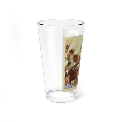 Egyptian Funeral, American Weekly magazine, April 7, 1947 - Pint Glass 16oz-Go Mug Yourself