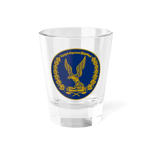 Egyptian Police Emblem (Egypt) (Coat of Arms) Shot Glass 1.5oz 1.5oz - Go Mug Yourself