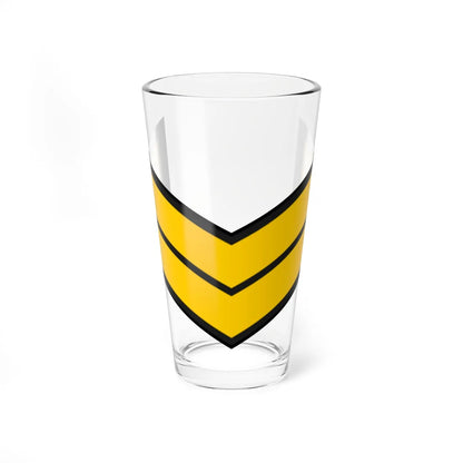 EgyptianNavyInsignia Corporal (Egypt) (Military Rank) Pint Glass 16oz 16oz - Go Mug Yourself