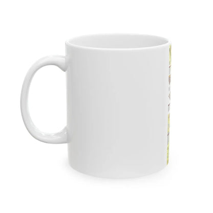 Egypt's Nile Valley- The South (1995) (Map) White Coffee Mug-Go Mug Yourself