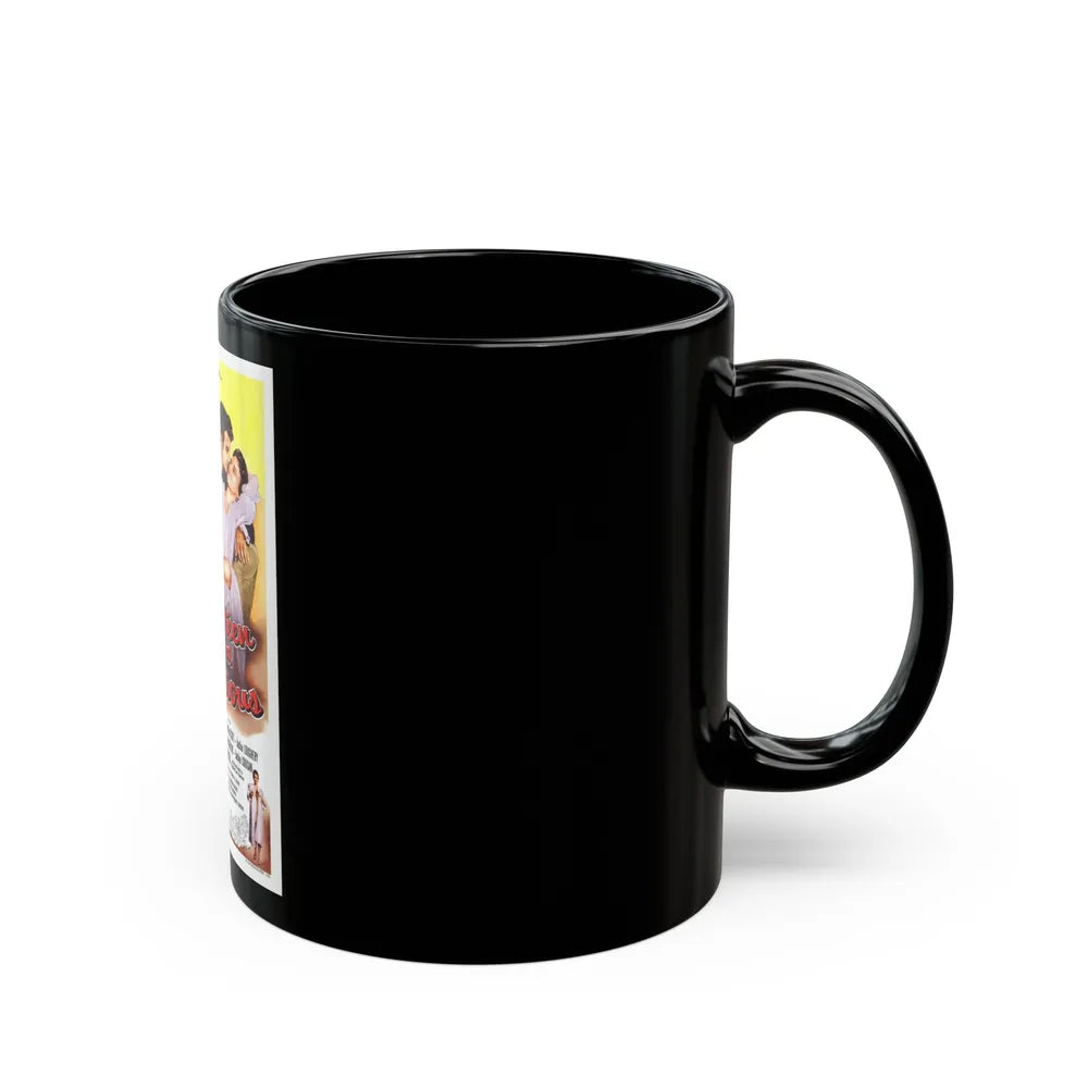 EIGHTEEN AND ANXIOUS 1957 Movie Poster - Black Coffee Mug-Go Mug Yourself