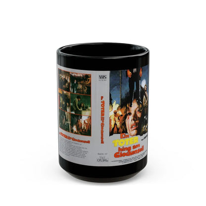 EIN TOTER HING AM GLOCKENSEIL (VHS COVER) - Black Coffee Mug-15oz-Go Mug Yourself