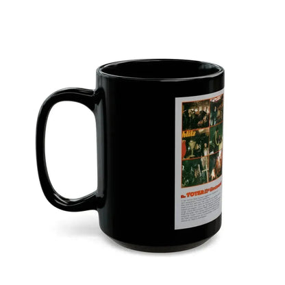 EIN TOTER HING AM GLOCKENSEIL (VHS COVER) - Black Coffee Mug - Go Mug Yourself