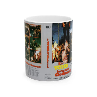 EIN TOTER HING AM GLOCKENSEIL (VHS COVER) - White Coffee Mug-11oz-Go Mug Yourself