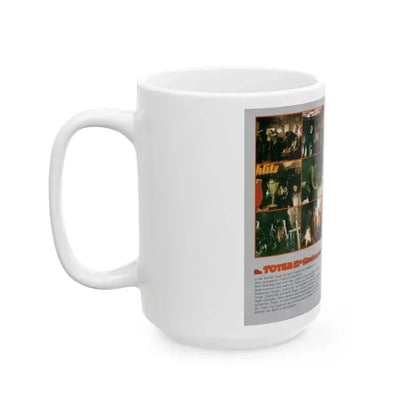 EIN TOTER HING AM GLOCKENSEIL (VHS COVER) - White Coffee Mug - Go Mug Yourself