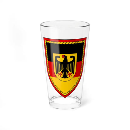 EinsFüKdoBw V1 (Germany) (Coat of Arms) Pint Glass 16oz 16oz - Go Mug Yourself