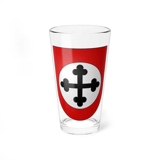 Eischoll-coat of arms (Switzerland) (Coat of Arms) Pint Glass 16oz 16oz - Go Mug Yourself