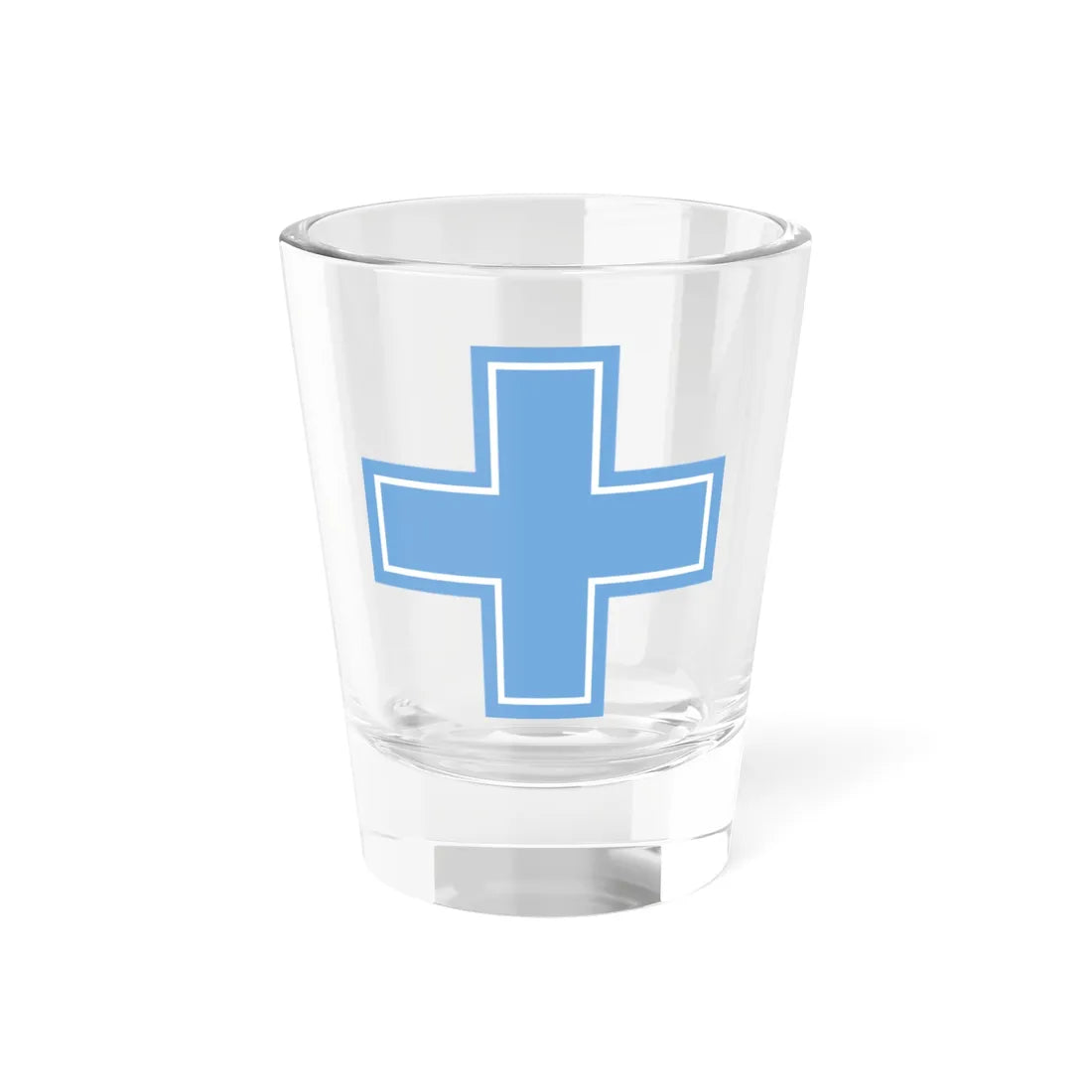 Ejemplo Cruz Argentina (Argentina) (Coat of Arms) Shot Glass 1.5oz 1.5oz - Go Mug Yourself