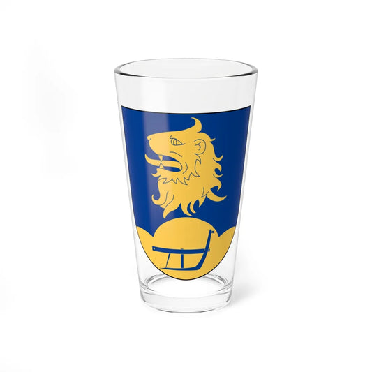 Ekebyborna församling vapen (Sweden) (Coat of Arms) Pint Glass 16oz 16oz - Go Mug Yourself