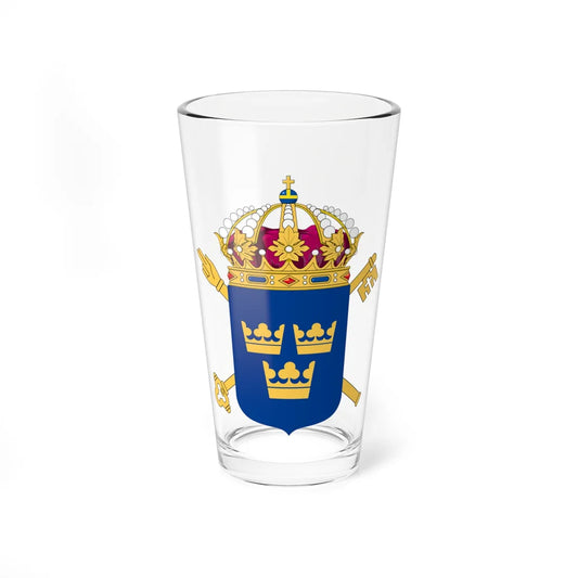 Ekobrottsmyndigheten vapen bra (Sweden) (Coat of Arms) Pint Glass 16oz 16oz - Go Mug Yourself