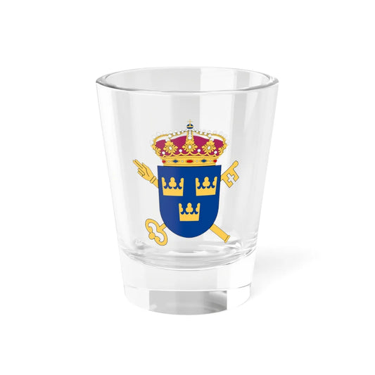 Ekobrottsmyndigheten vapen (Sweden) (Coat of Arms) Shot Glass 1.5oz 1.5oz - Go Mug Yourself