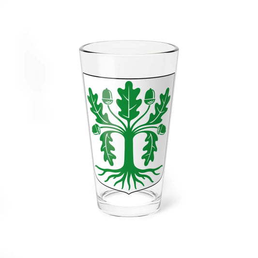 Eksjö kommunvapen - Riksarkivet Sverige-vector (Sweden) (Coat of Arms) Pint Glass 16oz 16oz - Go Mug Yourself