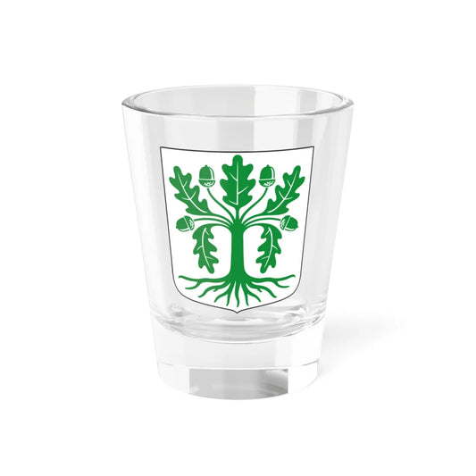 Eksjö kommunvapen - Riksarkivet Sverige-vector (Sweden) (Coat of Arms) Shot Glass 1.5oz 1.5oz - Go Mug Yourself