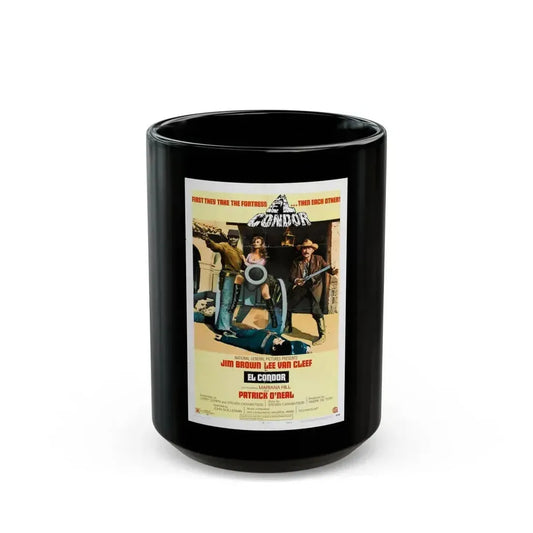 EL CONDOR 1970 Movie Poster - Black Coffee Mug 15oz - Go Mug Yourself