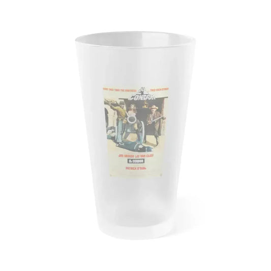 EL CONDOR 1970 Movie Poster - Frosted Pint Glass 16oz 16oz Frosted - Go Mug Yourself