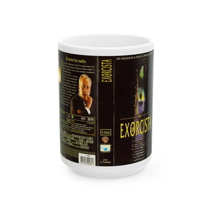 EL EXORCISTA 3 (VHS COVER) - White Coffee Mug-15oz-Go Mug Yourself