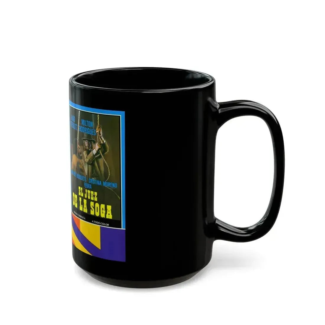 EL JUES DE LA SOGA (VHS COVER) - Black Coffee Mug - Go Mug Yourself